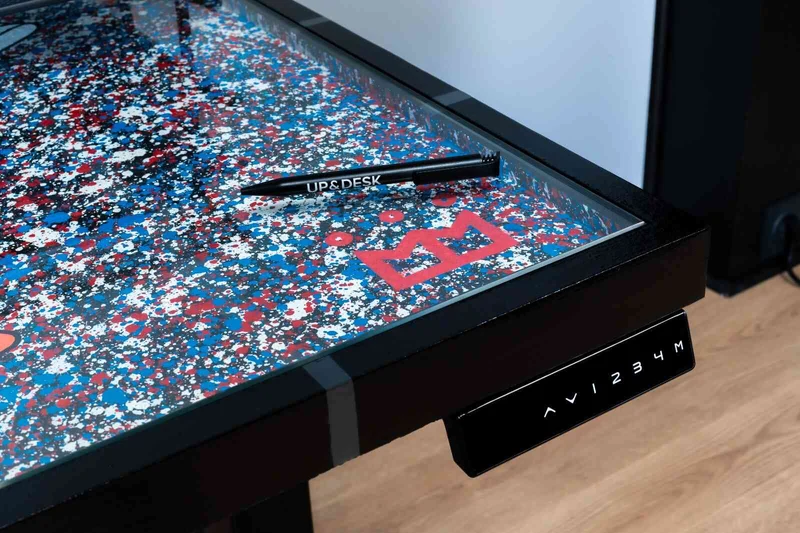 Plateau tableau peint sur-mesure