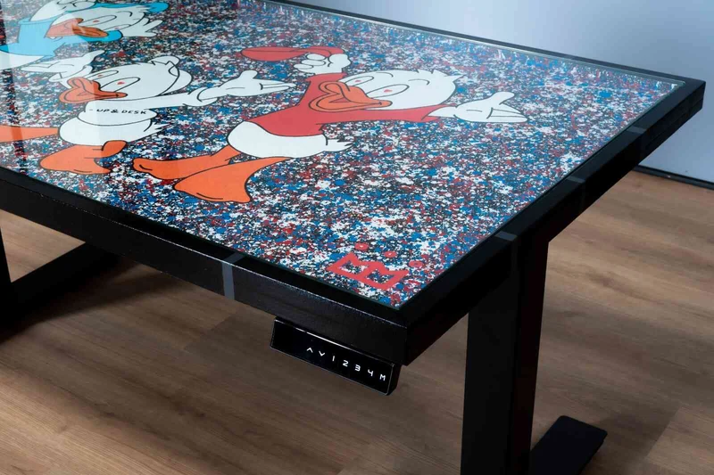 Plateau tableau peint sur-mesure
