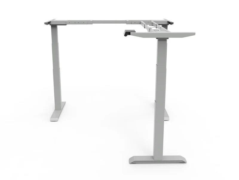 Piètement assis debout motorisé CornerDesk : un bureau d'angle à votre hauteur