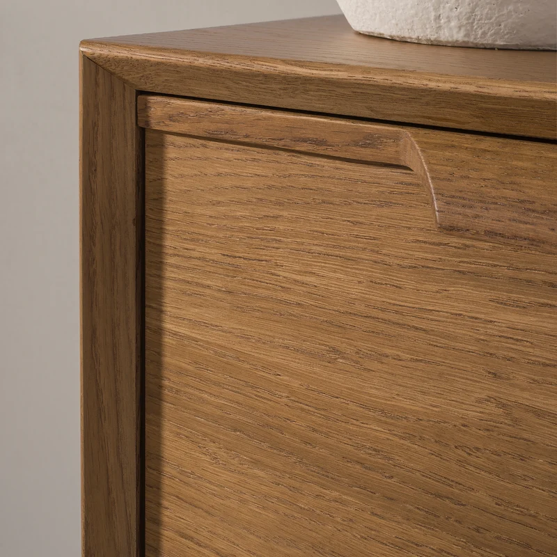 Commode en chêne rustique LEO 13 | LoftStory