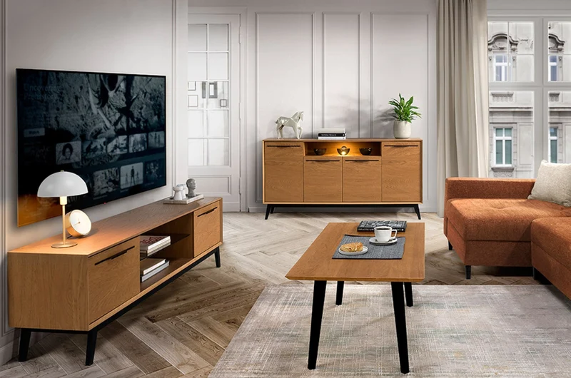Table basse en chêne LAZURE 41 | LoftStory