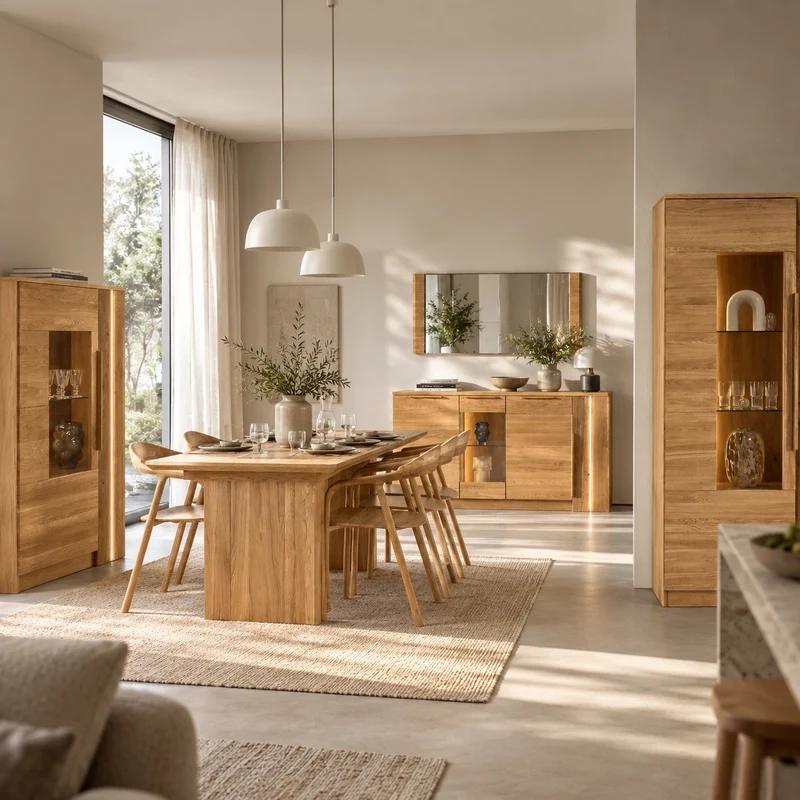 Commode en chêne LONDRES 45 | LoftStory