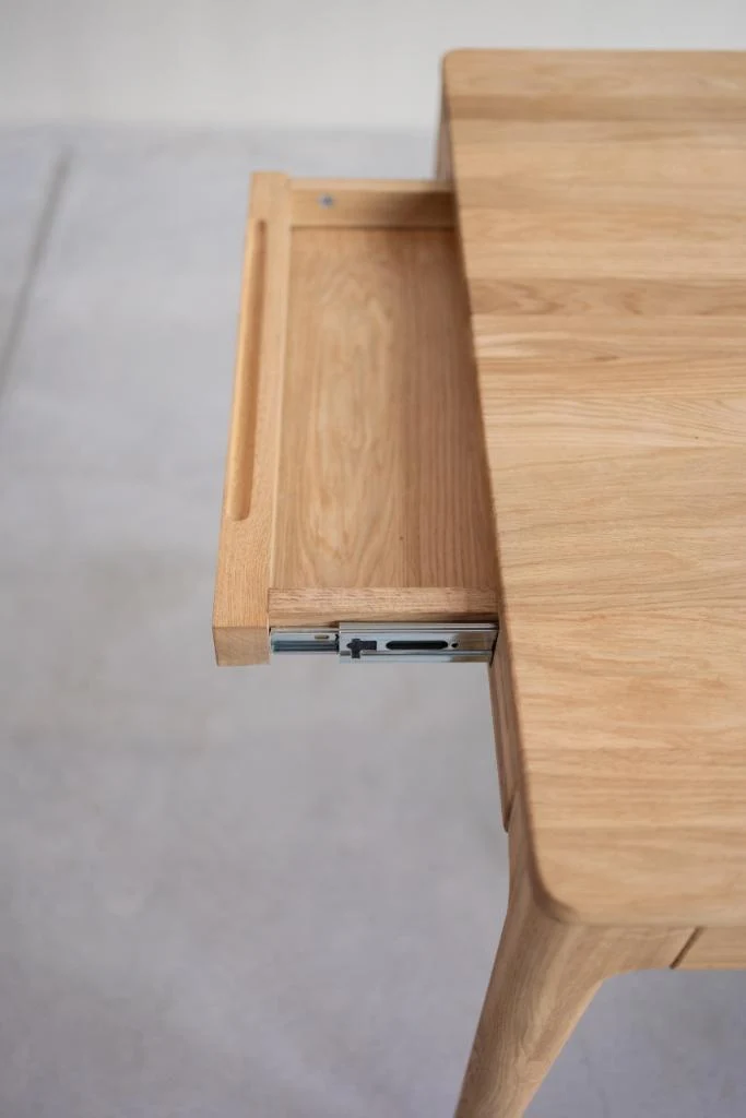 Table à manger extensible en chêne massif BERGAMO | NordicStory