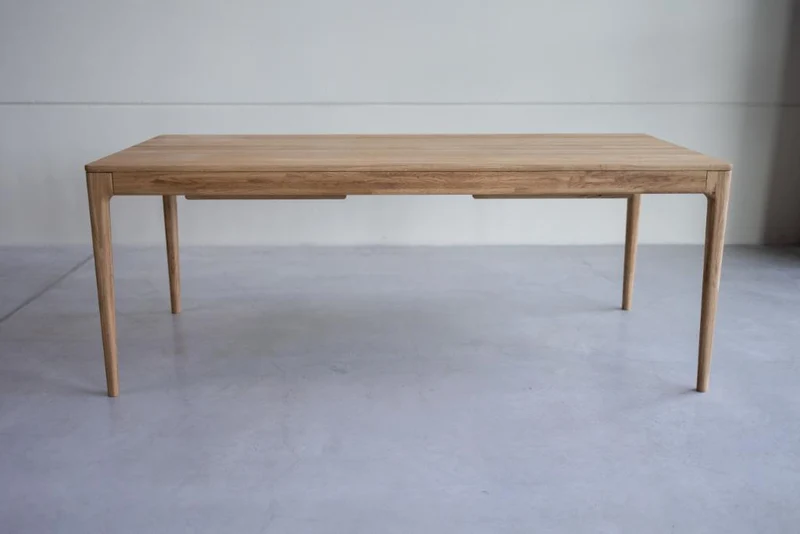 Table à manger extensible en chêne massif BERGAMO | NordicStory