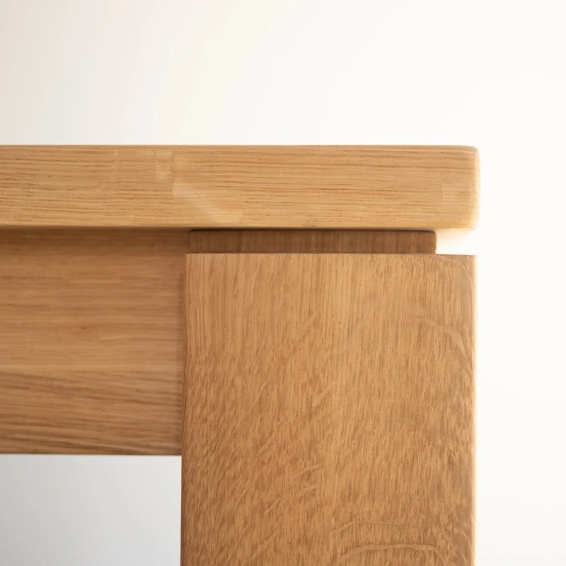 Table de salle à manger fixe en chêne massif LUX 2020 | VESKOR