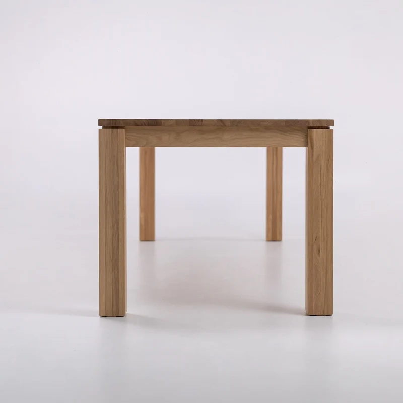 Table de salle à manger fixe en chêne massif LUX 2020 | VESKOR