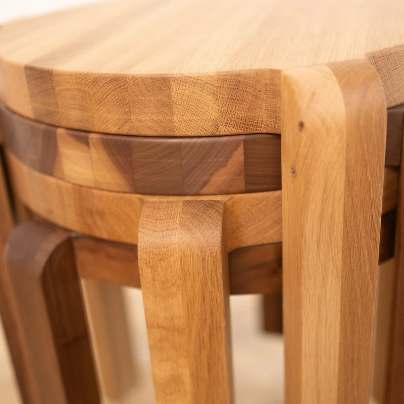 Table basse en chêne massif OPUS | VESKOR
