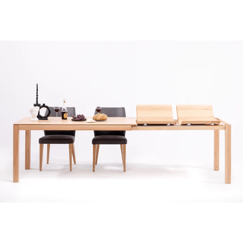 Table de salle à manger extensible en chêne massif VERDI | VESKOR
