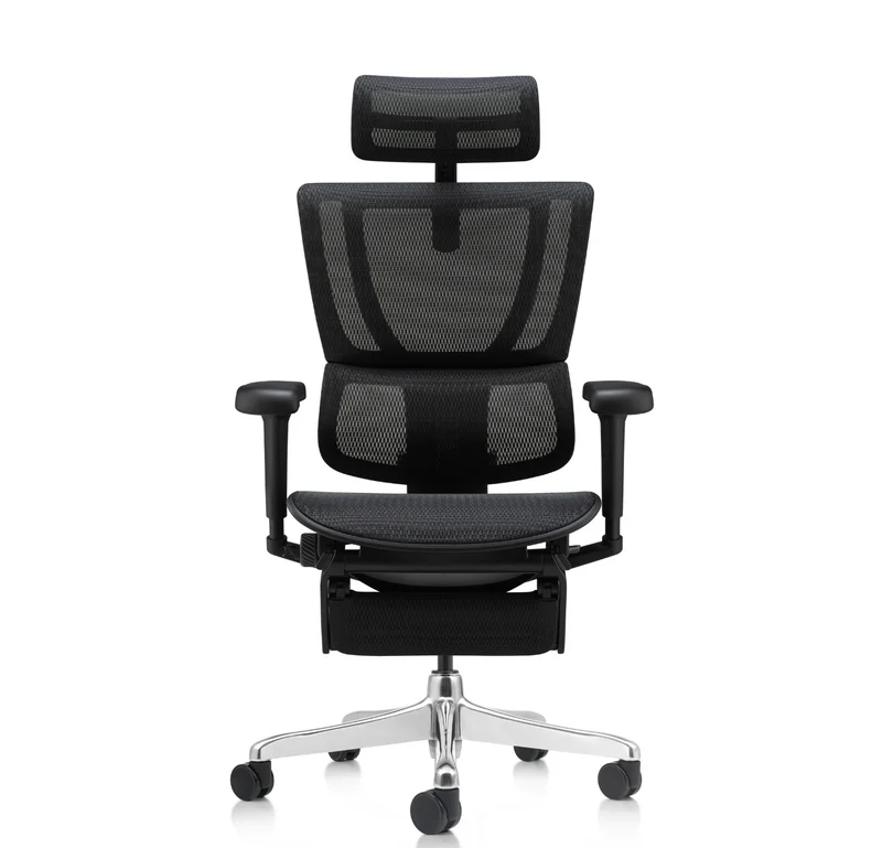 Fauteuil Ergonomique Mirus + Repose-jambes