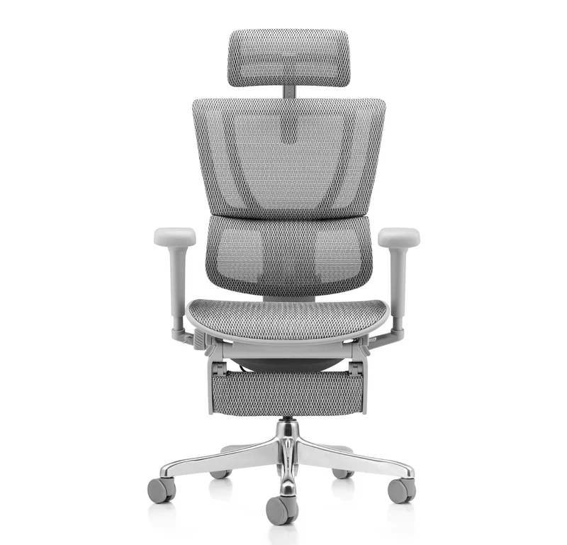 Fauteuil Ergonomique Mirus + Repose-jambes