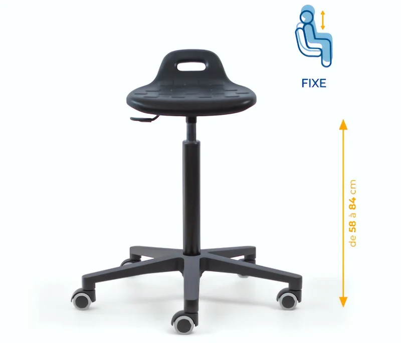Assis debout polyurethane - TOM