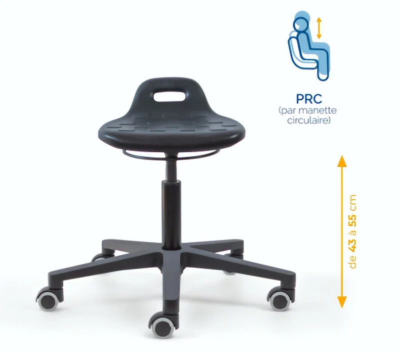 Assis debout polyurethane - TOM