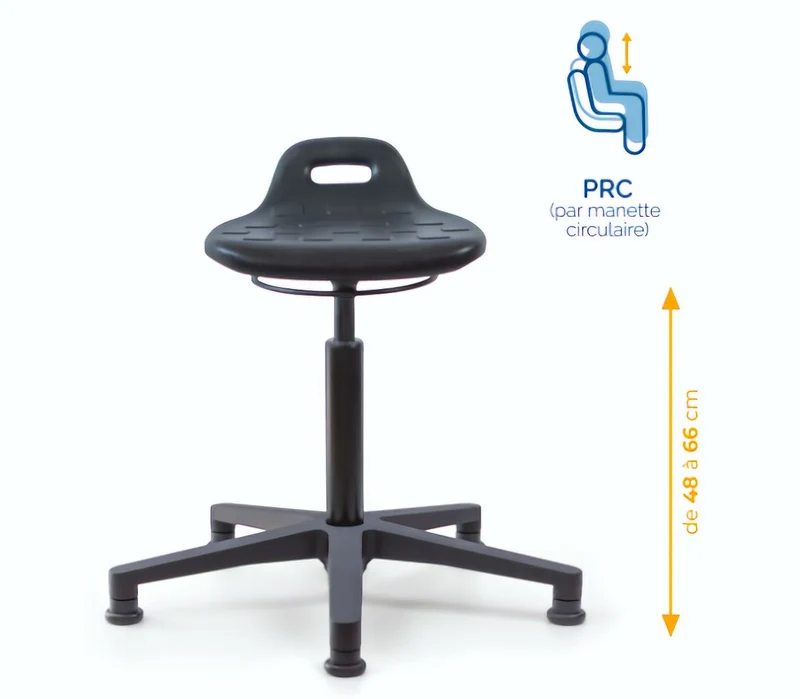 Assis debout polyurethane - TOM