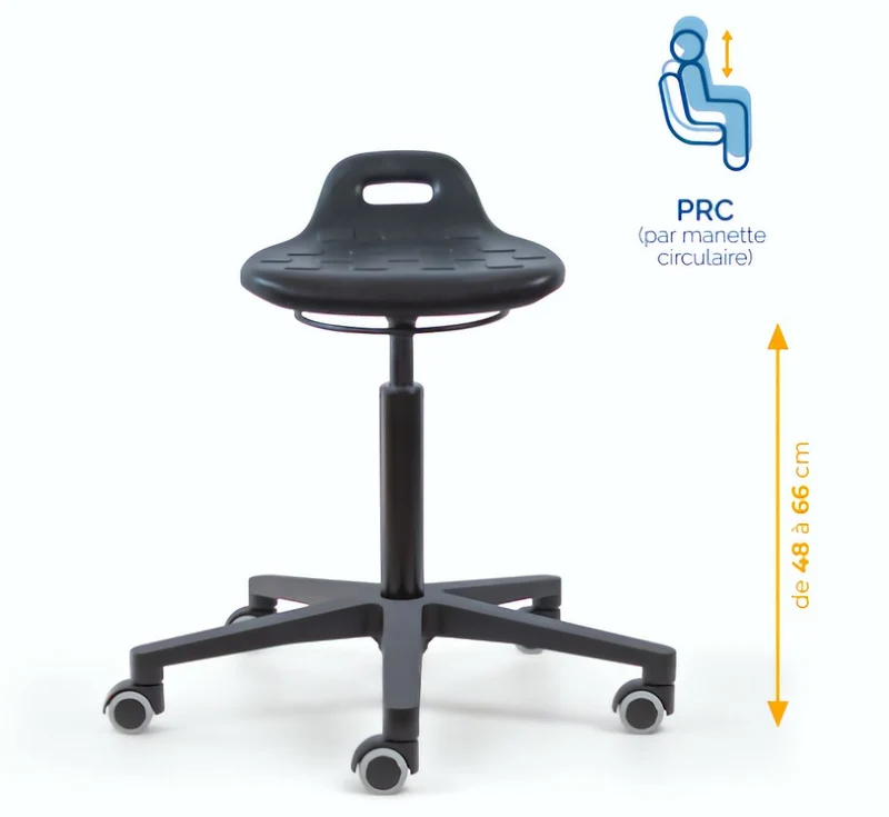 Assis debout polyurethane - TOM