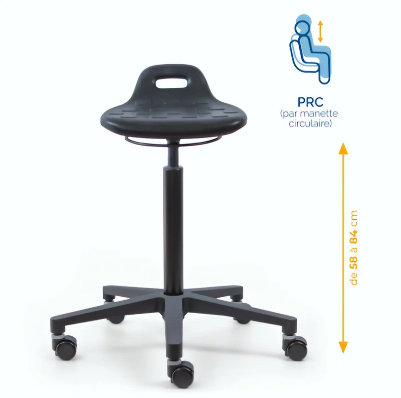 Assis debout polyurethane - TOM