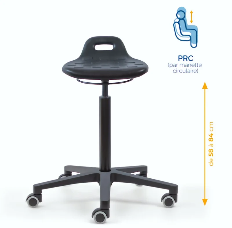 Assis debout polyurethane - TOM