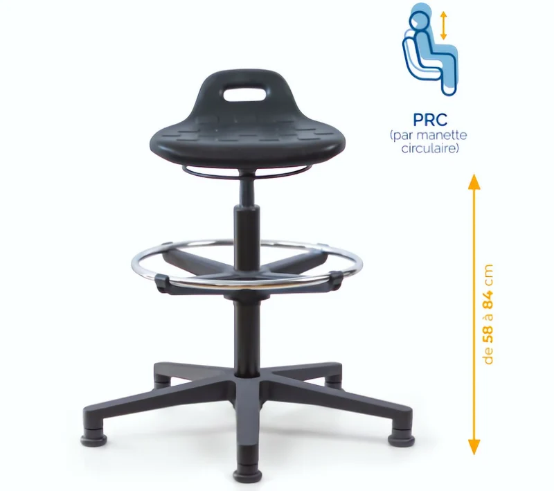 Assis debout polyurethane - TOM