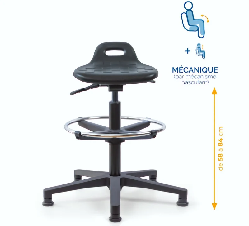 Assis debout polyurethane - TOM