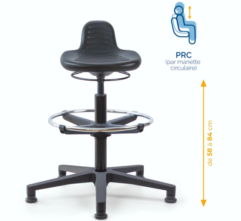 Assis debout polyurethane - TOP