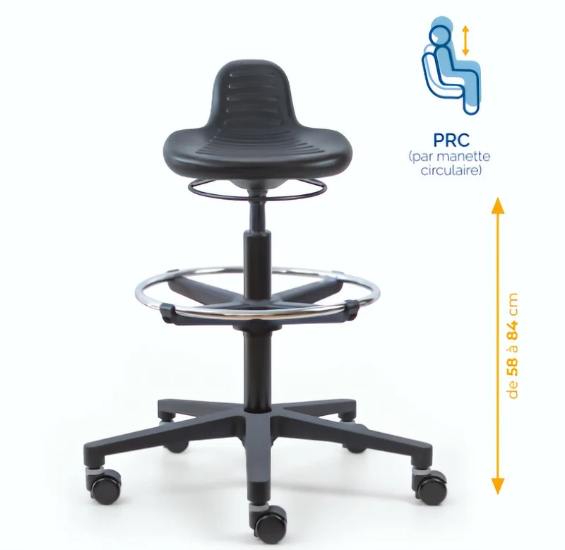 Assis debout polyurethane - TOP
