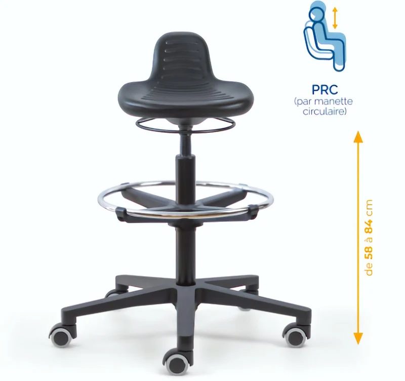 Assis debout polyurethane - TOP