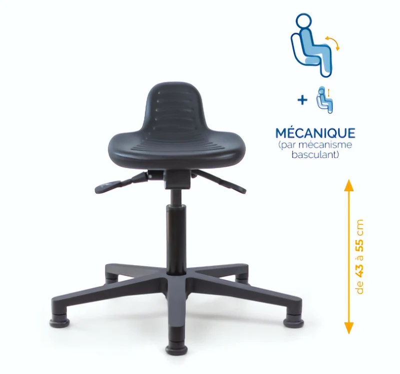 Assis debout polyurethane - TOP