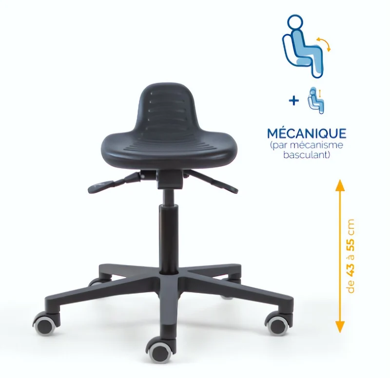 Assis debout polyurethane - TOP