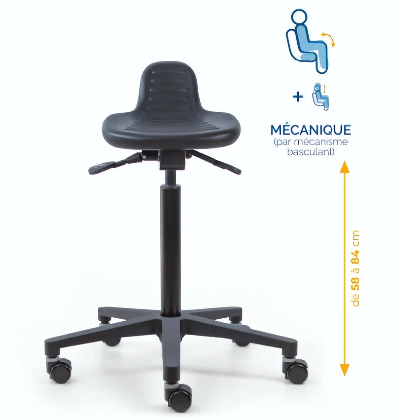 Assis debout polyurethane - TOP