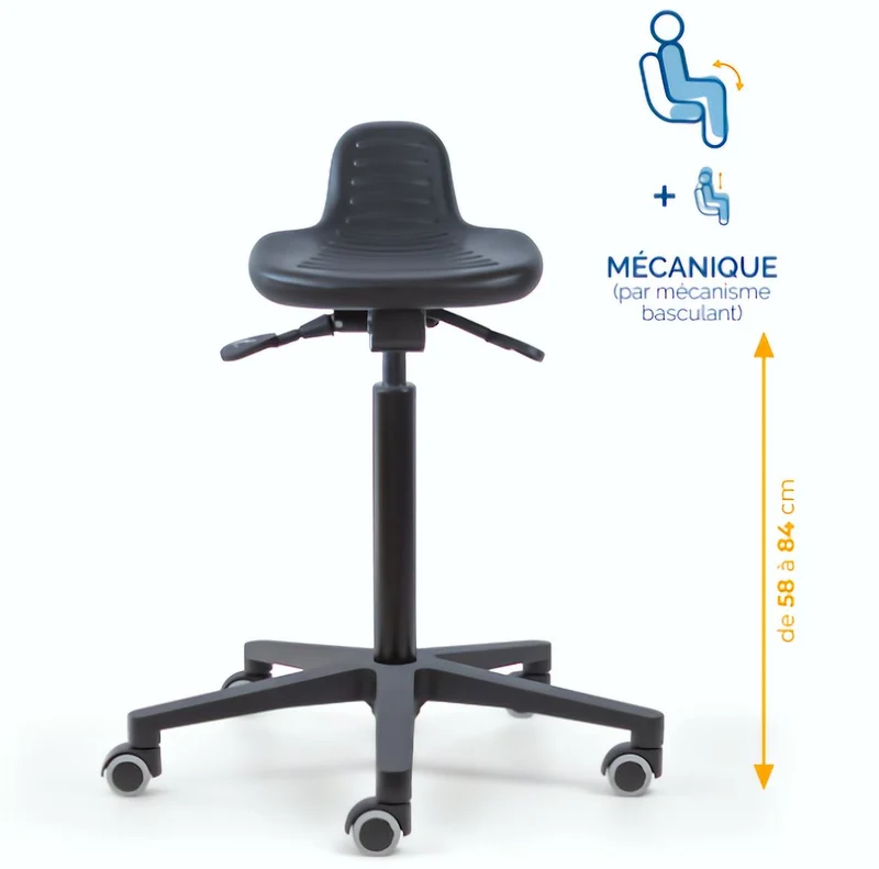 Assis debout polyurethane - TOP