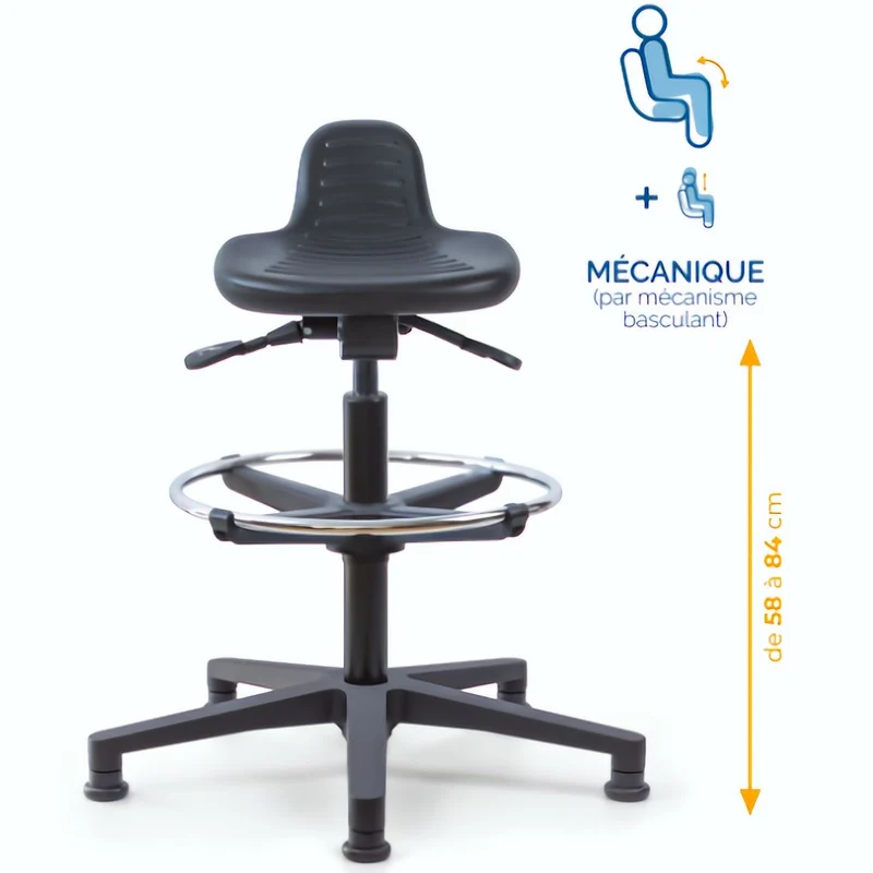 Assis debout polyurethane - TOP
