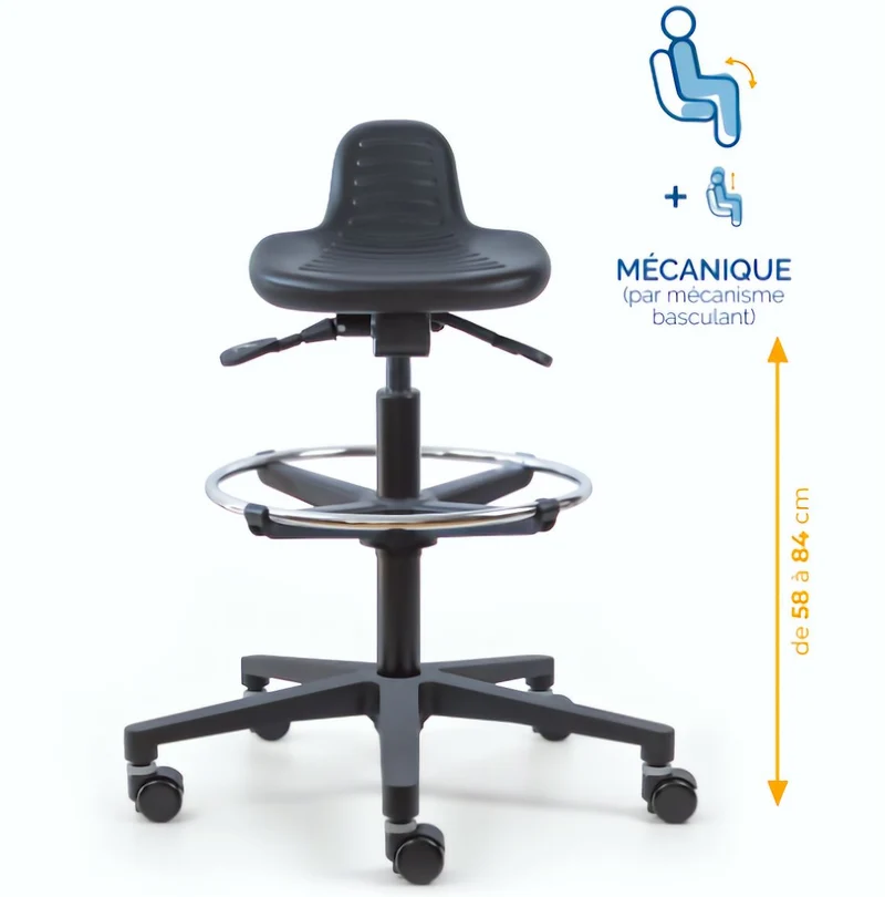 Assis debout polyurethane - TOP