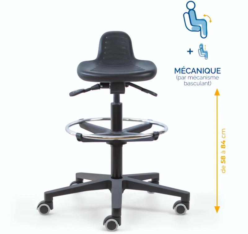 Assis debout polyurethane - TOP