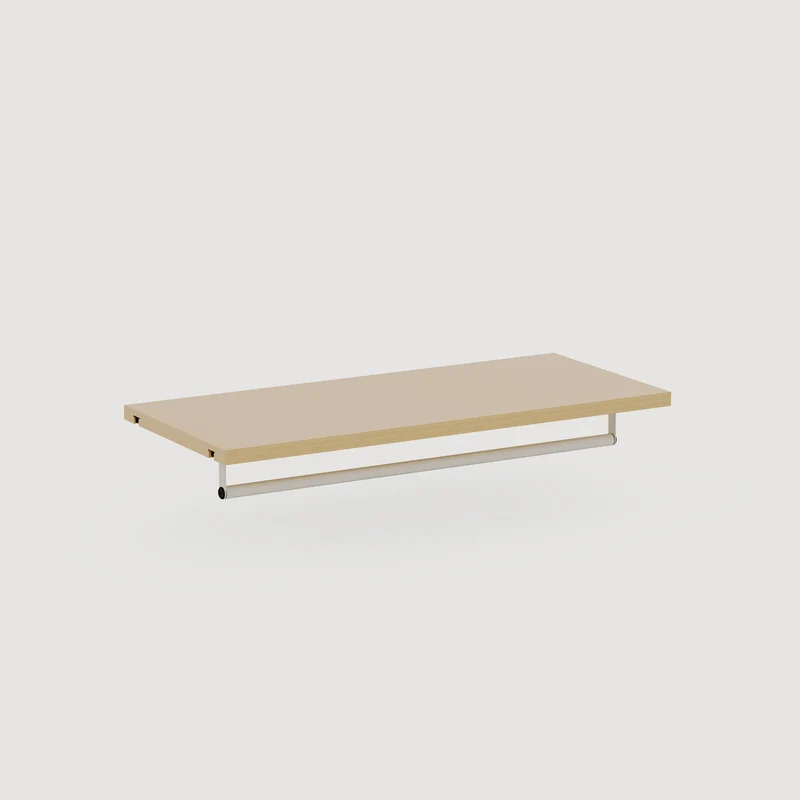 Bloc portes, tiroirs et tringle en bois UNIT