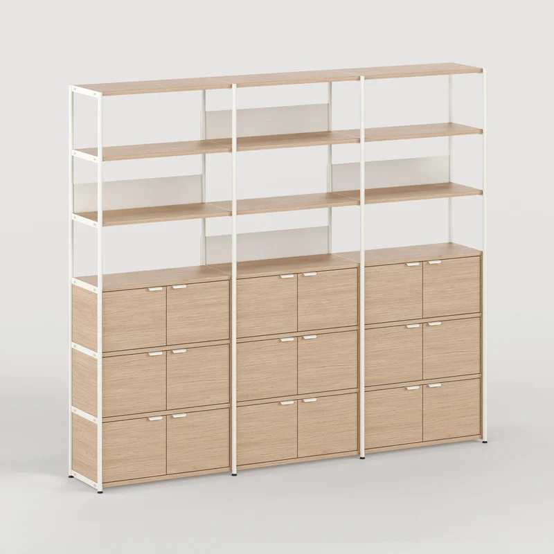 Etagère UNIT - H180 à 215 x L244cm - bois éco-certifié