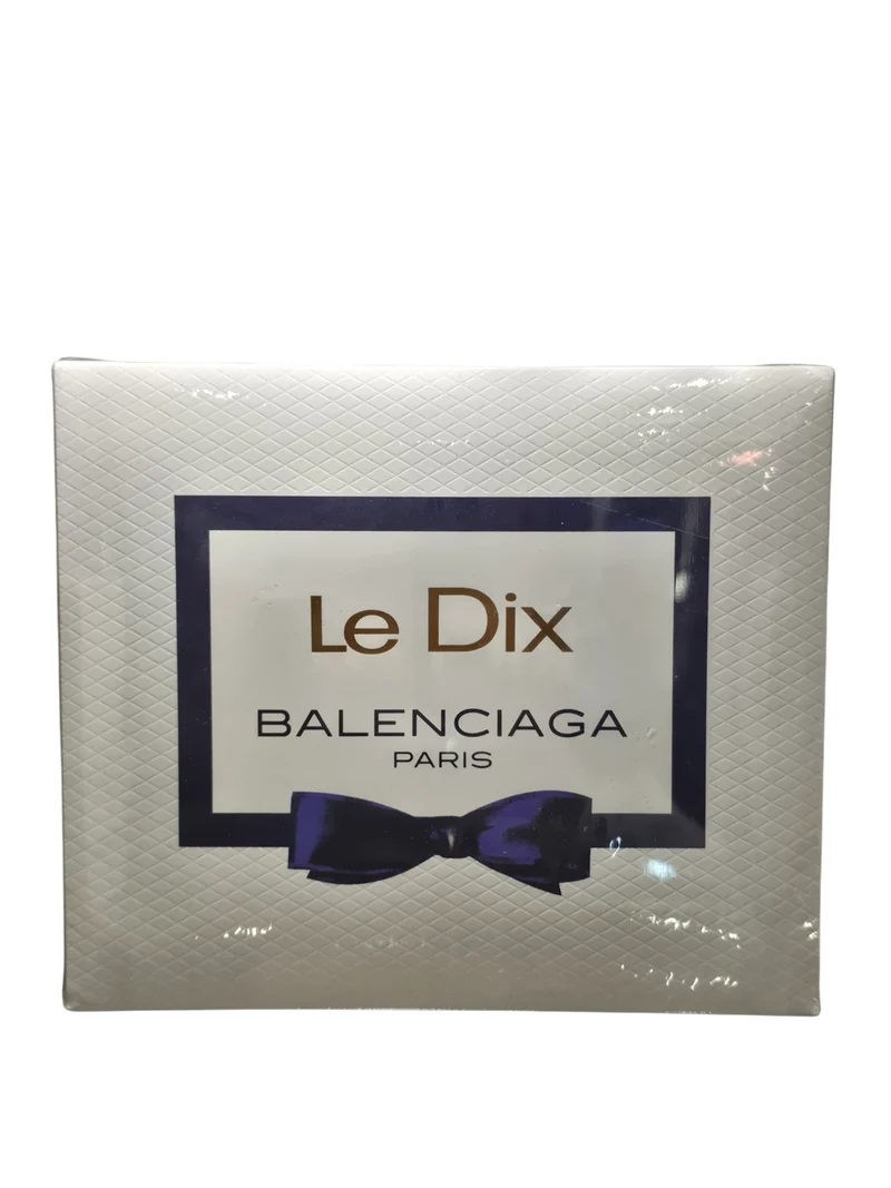 Coffret parfum Le Dix – Balenciaga Paris – Eau de Toilette 50 ml + Savon parfumé – Rare