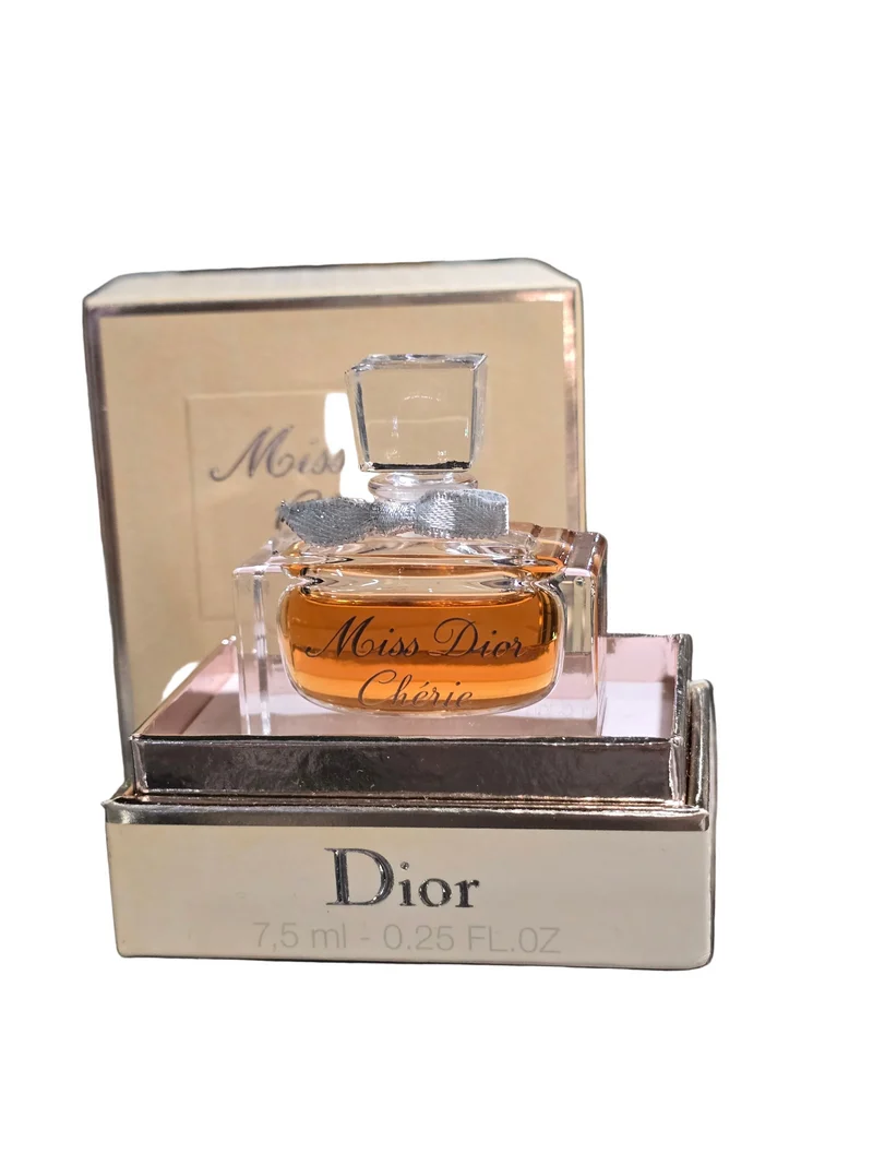 Miniature parfum Miss Dior Chérie 2004 – 7,5 ml – Dior – Flacon avec boîte