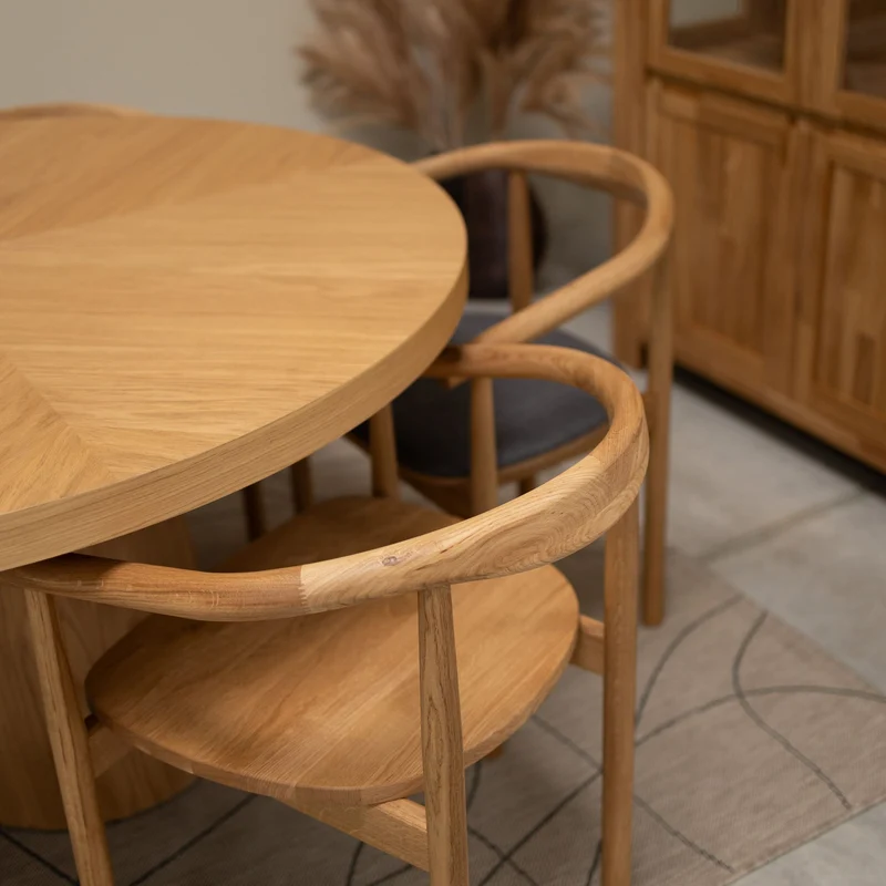 Lot de 2 ou 4 chaises en chêne massif Lea | NordicStory