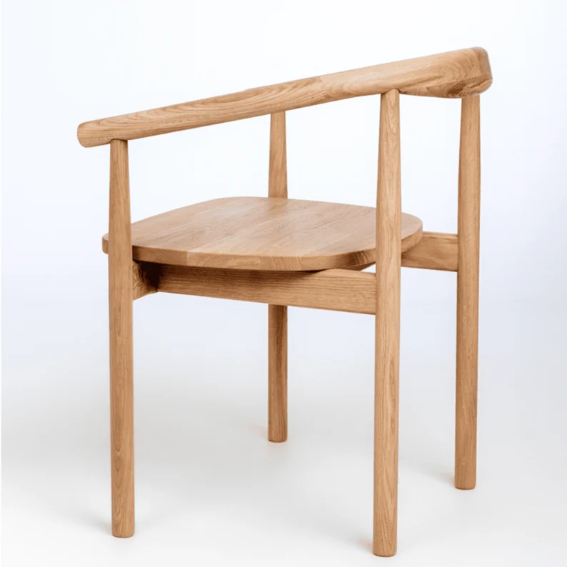 Lot de 2 ou 4 chaises en chêne massif Lea | NordicStory