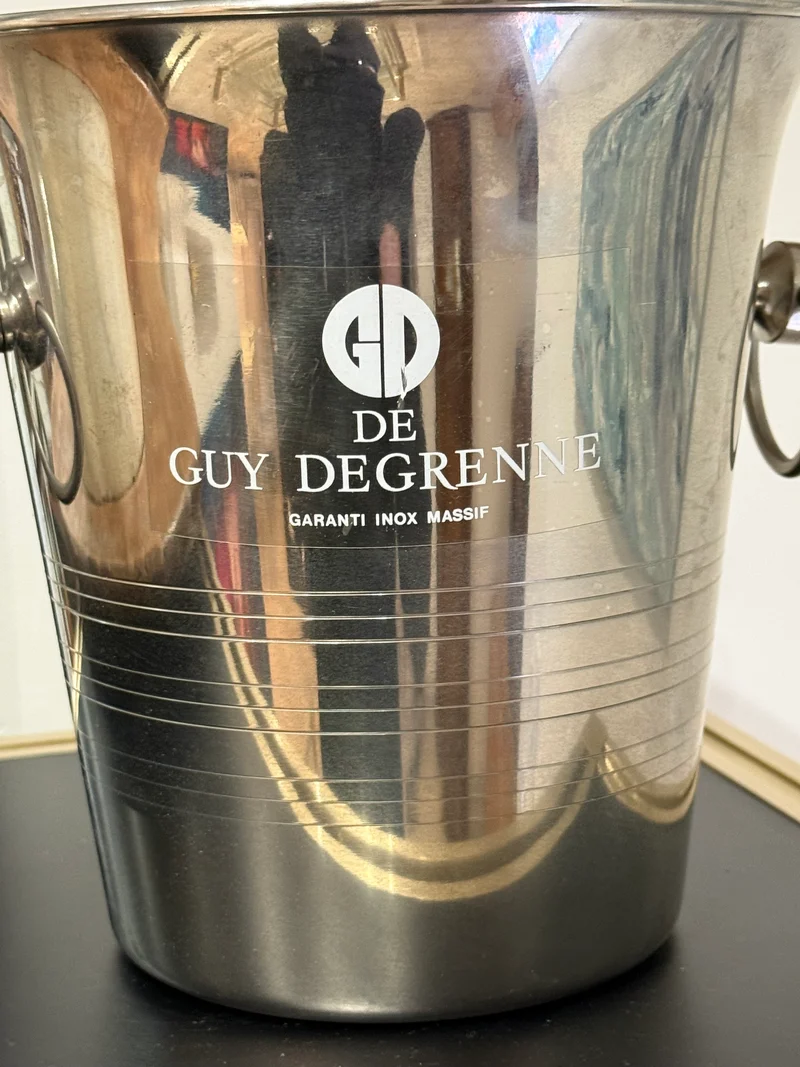 Seau à champagne en inox – Guy Degrenne