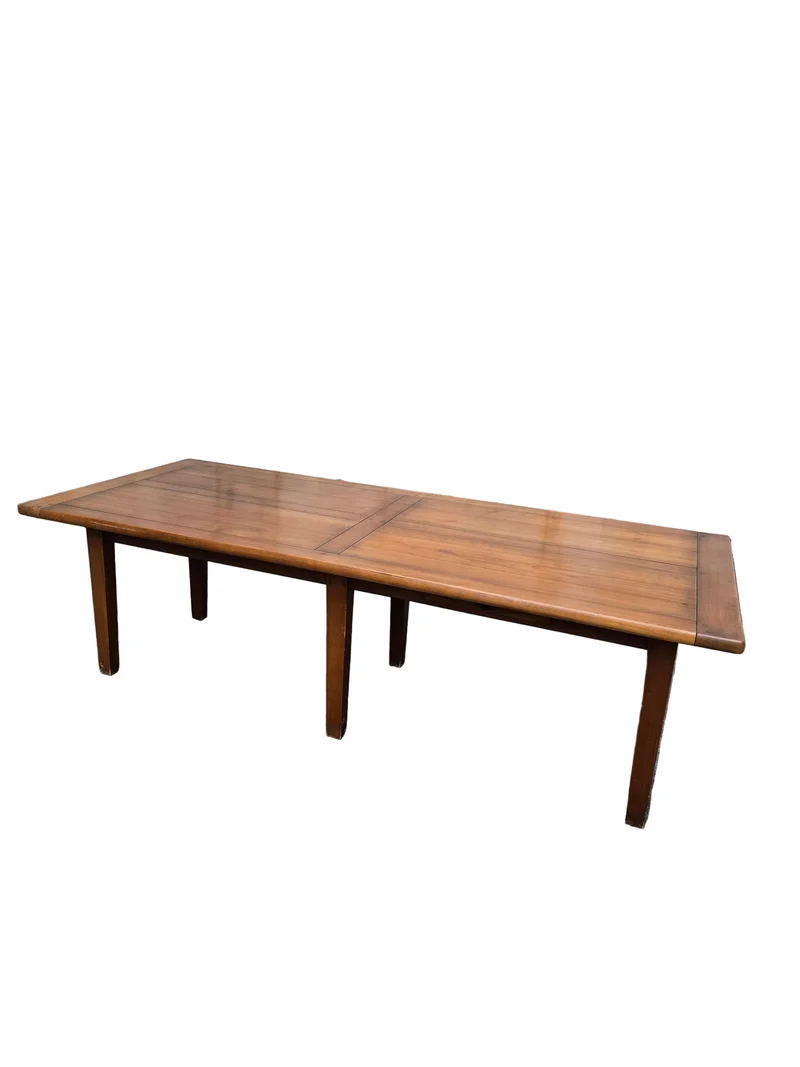 Grande table de salle a manger en bois massif- 2m50