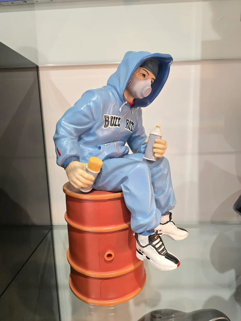 Sculpture Bullrot – Graffiti Artist – Édition limitée – Street art contemporain
