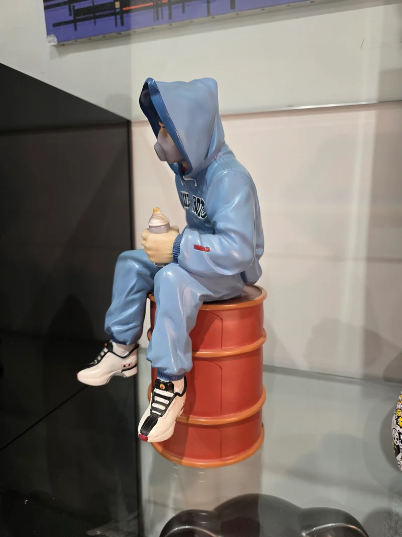 Sculpture Bullrot – Graffiti Artist – Édition limitée – Street art contemporain