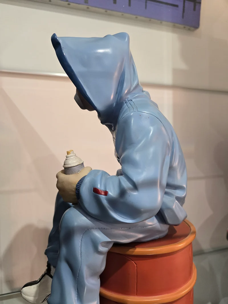 Sculpture Bullrot – Graffiti Artist – Édition limitée – Street art contemporain