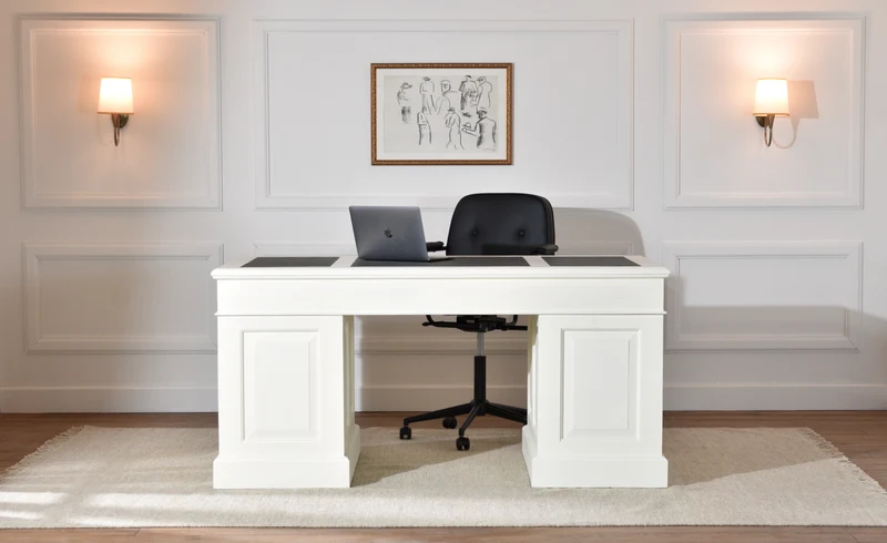 Bureau 160x80 Wit