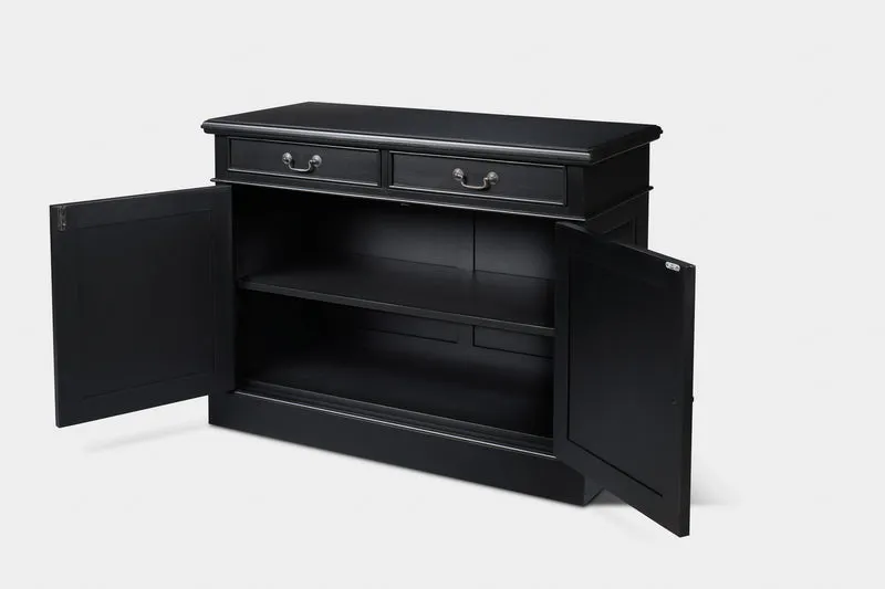 Dressoir smal Zwart