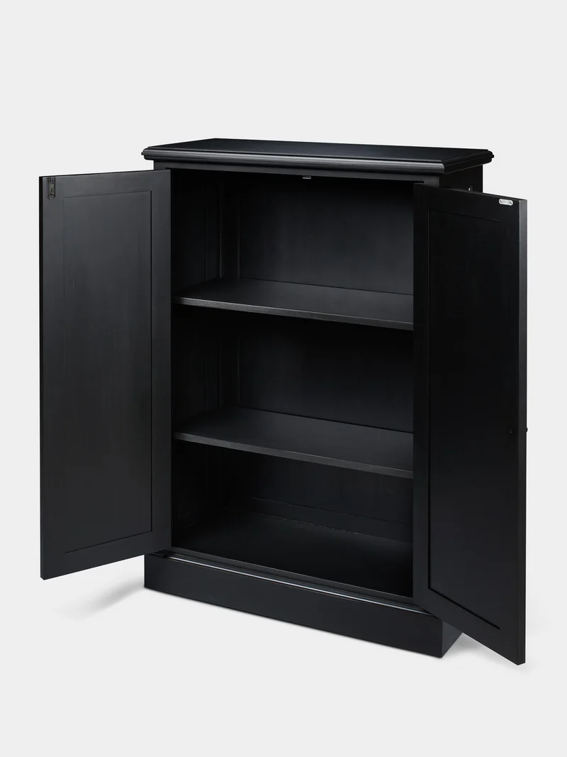 Kleine boekenkast Gesloten Zwart