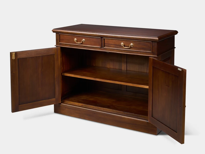 Dressoir smal Walnoot