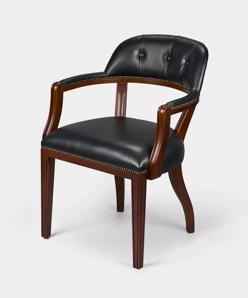 Client Chair Zwart - Chesterfield