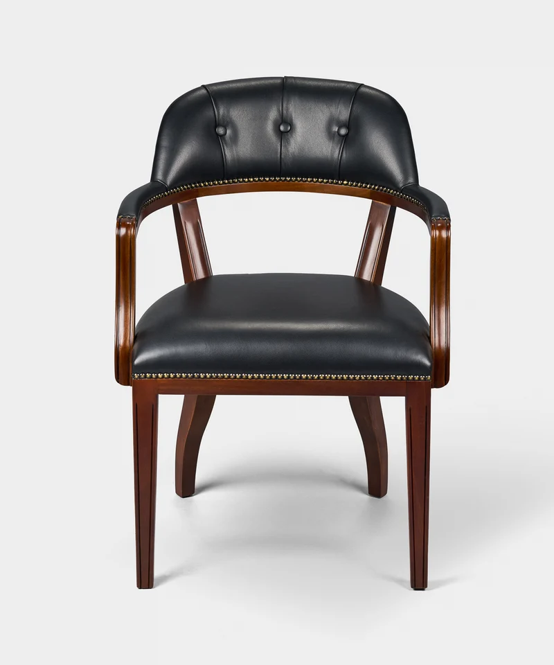 Client Chair Zwart - Chesterfield