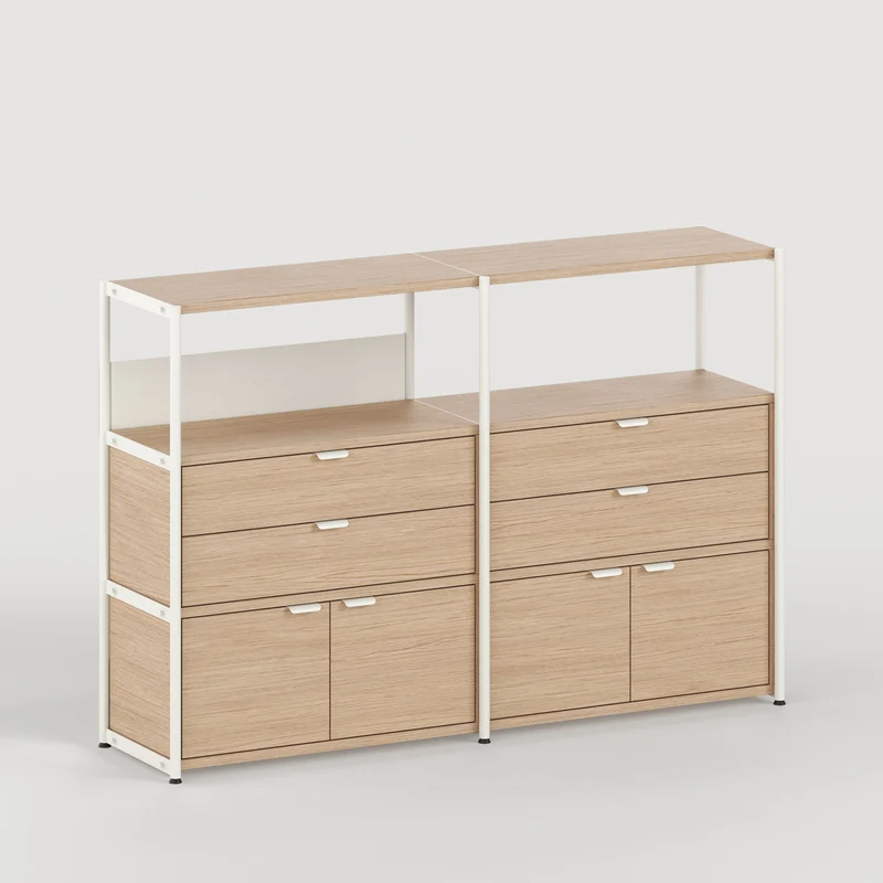 Etagère UNIT - H110 x L164cm - bois éco-certifié
